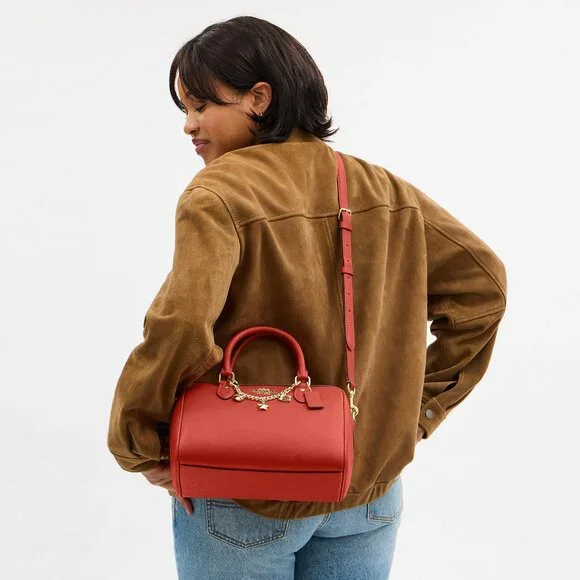 Rowan Satchel Bag With Charms - Picture 5 of 11